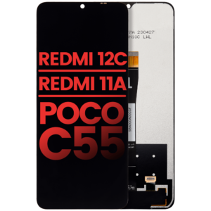 Aftermarket LCD Display For Xiaomi Redmi 12C / Redmi 11A / Poco C55 (Premium)