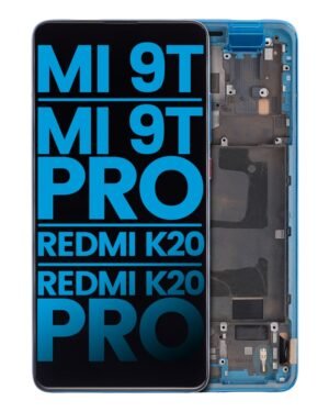 Aftermarket LCD Display With Frame For Xiaomi Mi 9T / 9T Pro / K20 / K20 Pro (Affordable: Incell) (Glacier Blue)