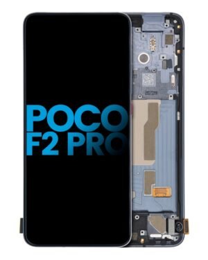 Aftermarket LCD Display With Frame For Xiaomi Poco F2 Pro (Affordable: Incell) (Cyber Gray)