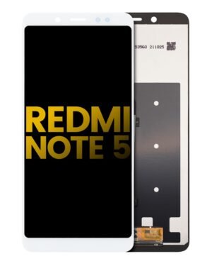 LCD Display For Xiaomi Redmi Note 5 (Refurbished) (White)