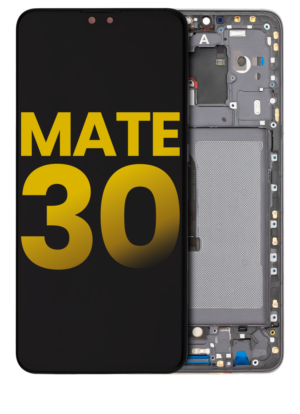LCD Display With Frame For Huawei Mate 30 (Refurbished) (Black)