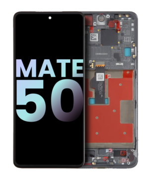 OLED Display With Frame For Huawei Mate 50 (Service Pack) (Black)