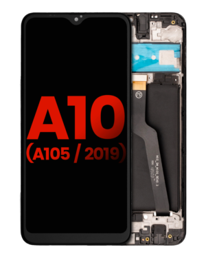 Aftermarket LCD Display With Frame For Samsung Galaxy A10 (A105 / 2019) (Single Card Version) (Premium)
