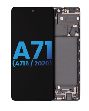 Aftermarket LCD Display With Frame (Without Finger Print Sensor) For Samsung Galaxy A71 (A715 / 2020) (Affordable: Incell)