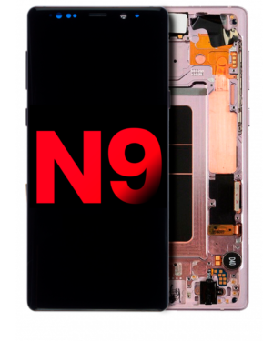 Aftermarket OLED Display With Frame For Samsung Galaxy Note 9 (Premium) (Alpine White)