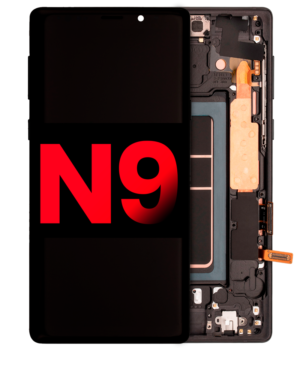 Aftermarket OLED Display With Frame For Samsung Galaxy Note 9 (Premium) (Midnight Black)