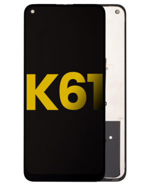 LCD Display For LG K61 (2020) (Refurbished) (Black)