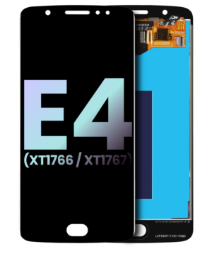 LCD Display For Motorola Moto E4 (XT1766 / XT1767 / 2017) (Service Pack) (Black)