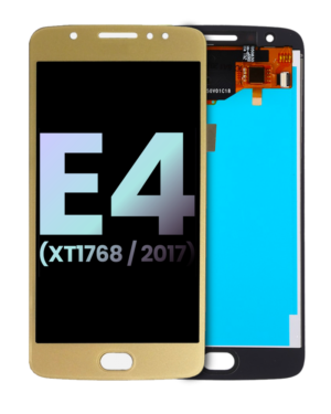 LCD Display For Motorola Moto E4 (XT1768 / 2017) (Service Pack) (Gold)
