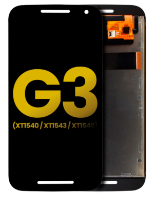 LCD Display For Motorola Moto G3 (XT1540 / XT1543 / XT1548 / 2015) (Refurbished) (Black)