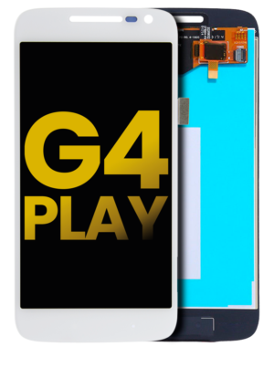 LCD Display For Motorola Moto G4 Play (XT1600 / XT1601 / XT1602 / XT1603 / XT1604 / XT1607 / XT1609 / 2016) (Refurbished) (White)