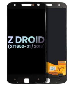 LCD Display For Motorola Moto Z Droid (XT1650-01 / 2016) (Service Pack) (Black)