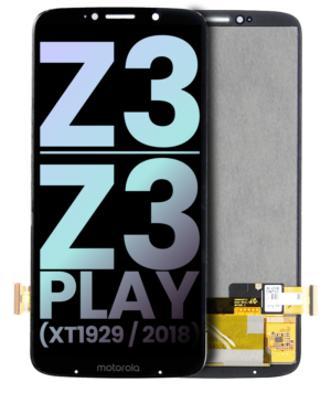 LCD Display For Motorola Moto Z3 / Moto Z3 Play (XT1929 / 2018) (Service Pack) (Black)