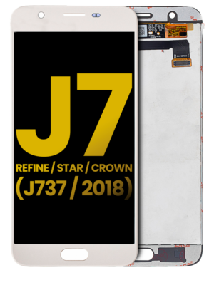 LCD Display For Samsung Galaxy J7 Refine / Star / Crown (J737 / 2018) (Refurbished) (Gold)