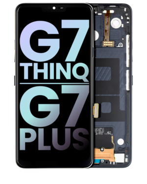LCD Display With Frame For LG G7 ThinQ / G7 Plus (Service Pack) (Aurora Black)