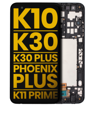 LCD Display With Frame For LG K10 (2018) / K30 / K30 Plus / Phoenix Plus / K11 Prime (Refurbished)