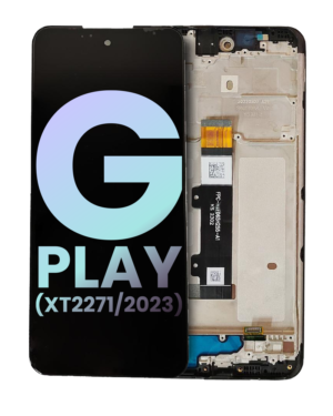 LCD Display With Frame For Motorola Moto G Play (XT2271 / 2023) (Service Pack)