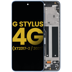 LCD Display With Frame For Motorola Moto G Stylus 4G (XT2317-2 / 2023) (Refurbished) (Blue)