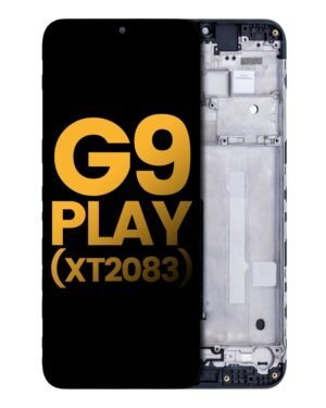 LCD Display With Frame For Motorola Moto G9 Play (XT2083 / 2020) (Refurbished)