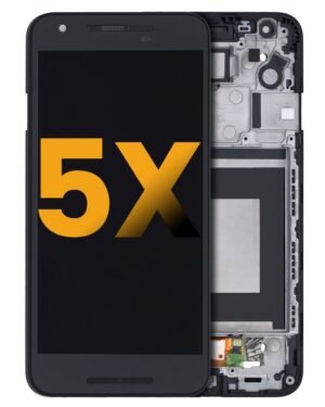 LCD Display With Frame For Nexus 5X (Refurbished) (Black)