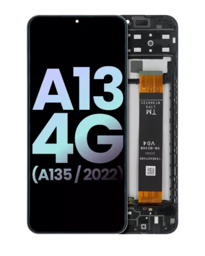 LCD Display With Frame For Samsung Galaxy A13 4G (A135 / 2022) (Service Pack)