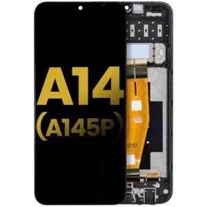 LCD Display With Frame For Samsung Galaxy A14 4G (A145P / A145R / 2023) (Refurbished)