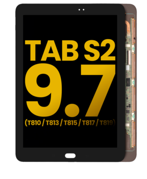 OLED Display For Samsung Galaxy Tab S2 9.7″ (T810 / T813 / T815 / T817 / T819) (Refurbished) (Black)