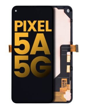 OLED Display With Frame For Google Pixel 5A 5G (Refurbished) (Black)