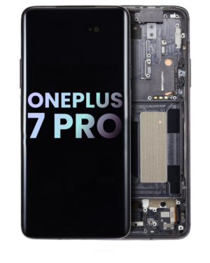 OLED Display With Frame For OnePlus 7 Pro (Service Pack) (Mirror Gray)