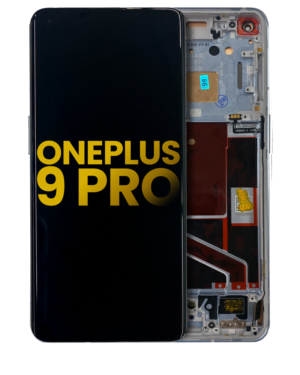 OLED Display With Frame For OnePlus 9 Pro (Non-Verizon 5G UW Frame) (Refurbished) (Morning Mist)
