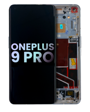 OLED Display With Frame For OnePlus 9 Pro (Service Pack) (Morning Mist)