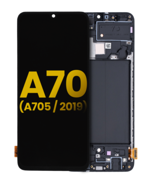 OLED Display With Frame For Samsung Galaxy A70 (A705 / 2019) (Refurbished)