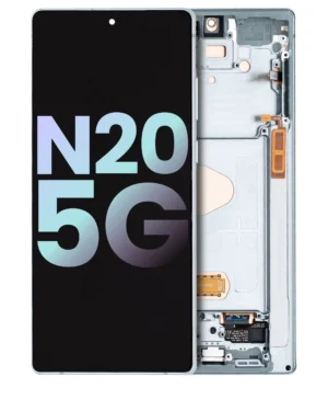OLED Display With Frame For Samsung Galaxy Note 20 5G (Service Pack) (Mystic Green)