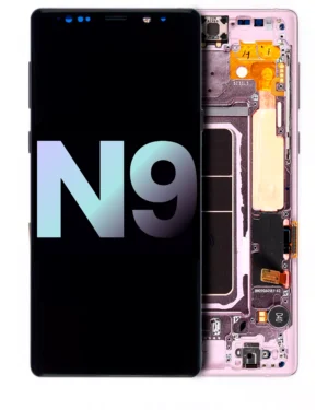 OLED Display With Frame For Samsung Galaxy Note 9 (Service Pack) (Lavender Purple)