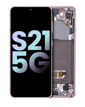 OLED Display With Frame For Samsung Galaxy S21 5G (Service Pack) (Phantom Violet)