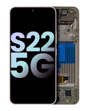 OLED Display With Frame For Samsung Galaxy S22 5G (Service Pack) (Violet)
