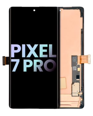 OLED Display With Frame (With Finger Print Sensor) For Google Pixel 7 Pro (Service Pack)